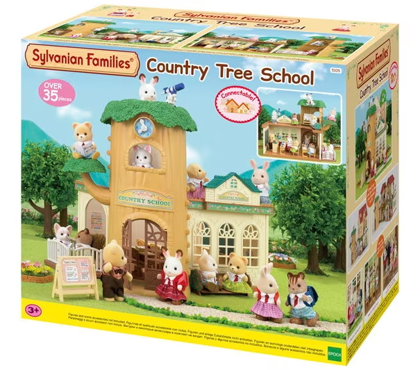 Country Tree School 5105 Escuela Sylvanian Families Juguete-0