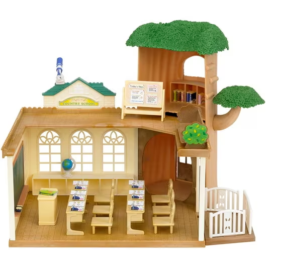 Country Tree School 5105 Escuela Sylvanian Families Juguete-1