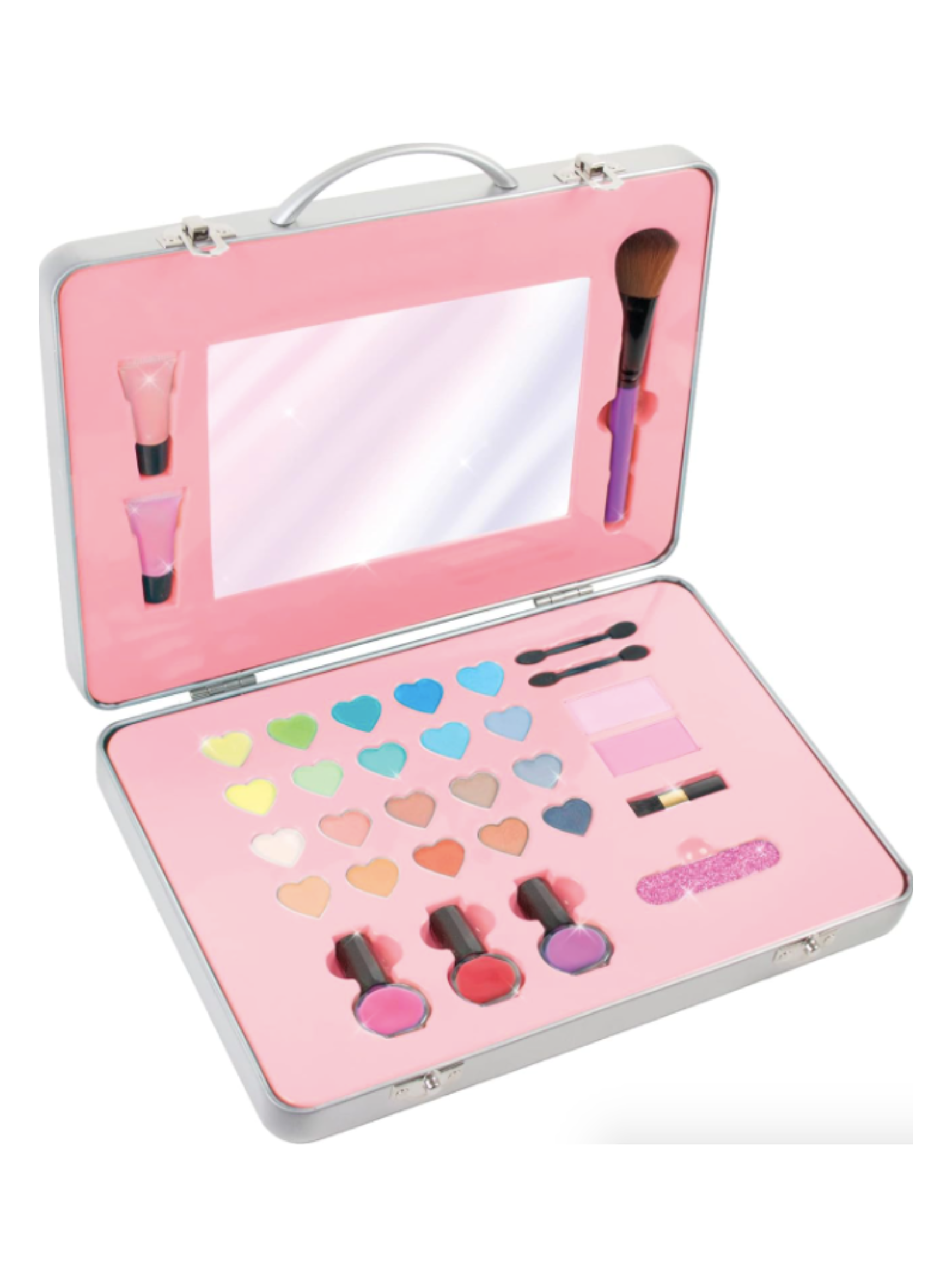 Set de maquillaje Juego Estuche de metal Make it real-1