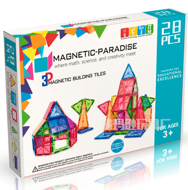 Set imanes 28 piezas Magnetics  -0