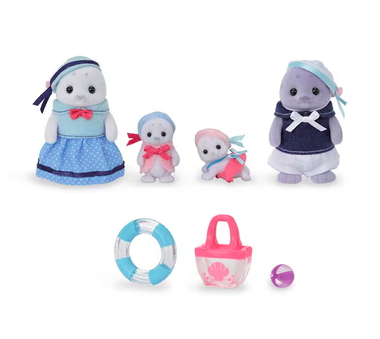 Sylvanian Families Familia De Focas 5759 Juguete-2