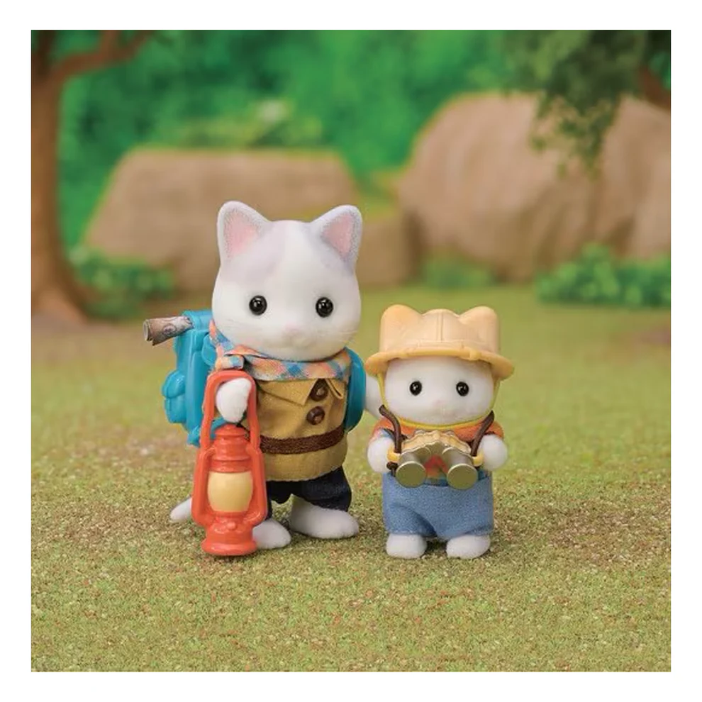 Exploracion Gato Latte Y Beb Sylvanian Families Juguete-2