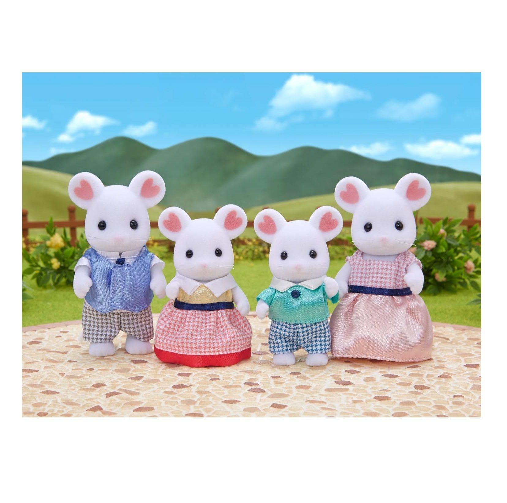 Familia Ratones Marshmallow Sylvanian Families 5308-1