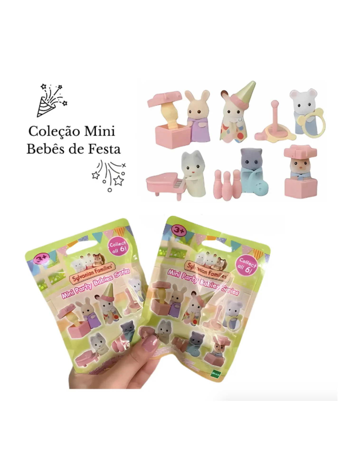 Sylvanian Families Bolsa Sorpresa Mini fiesta-2