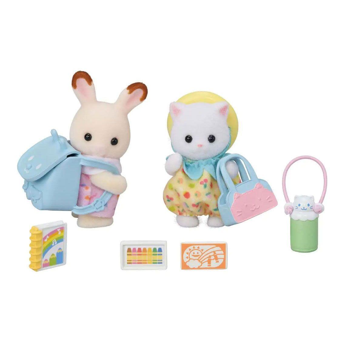 Nursery Friends Walk Along 5747 Sylvanian Families Juguete-1