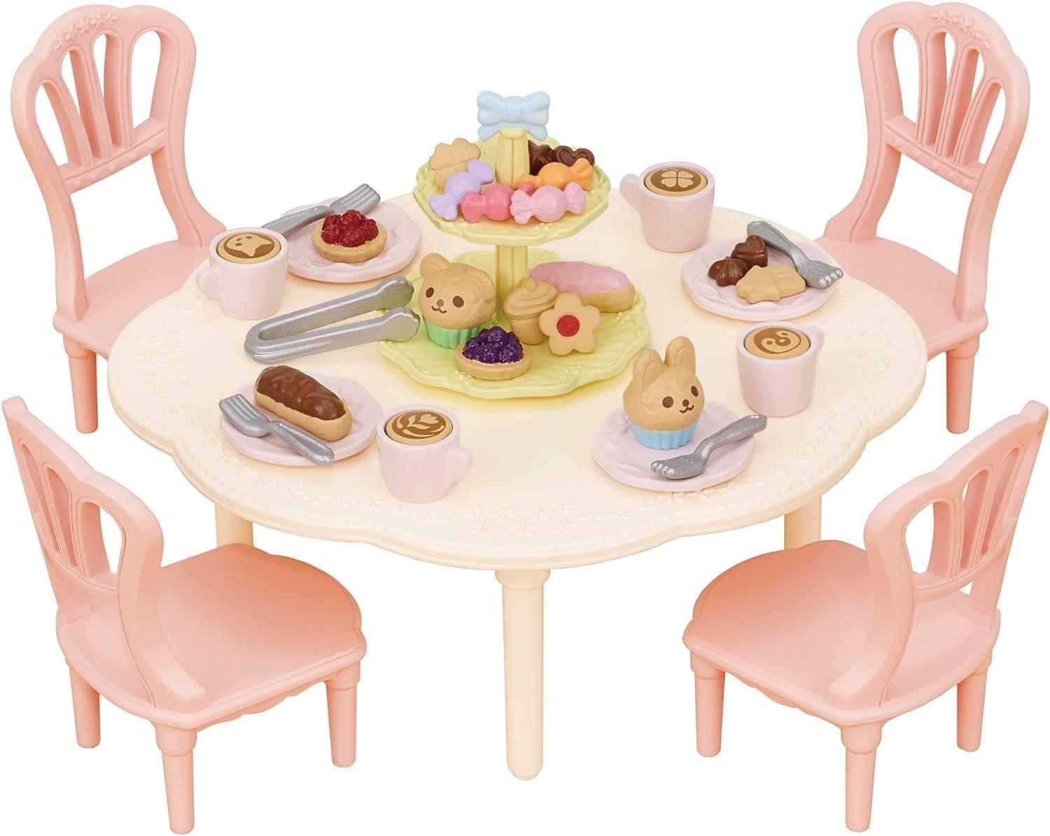 Sweets Party Set Fiesta 5742 Sylvanian Families Juguete-2
