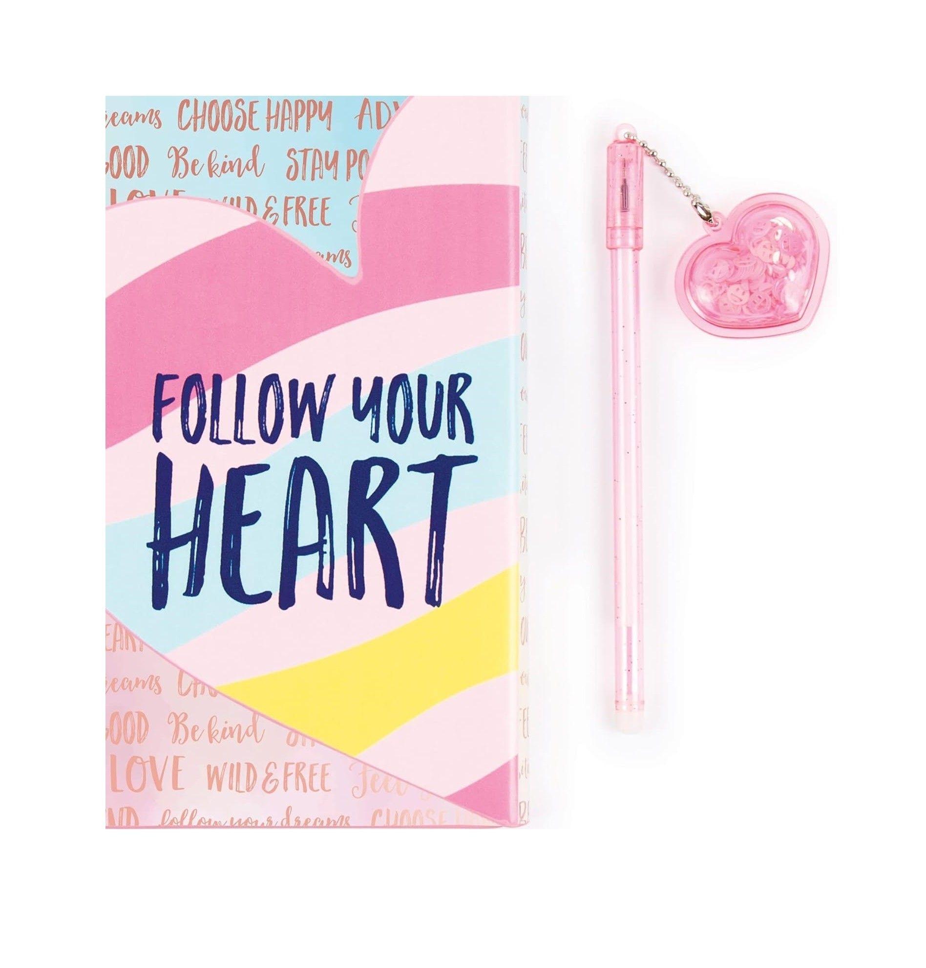 Libreta Rosada Cuaderno Make It Real Con Lapiz Para Ni a-3