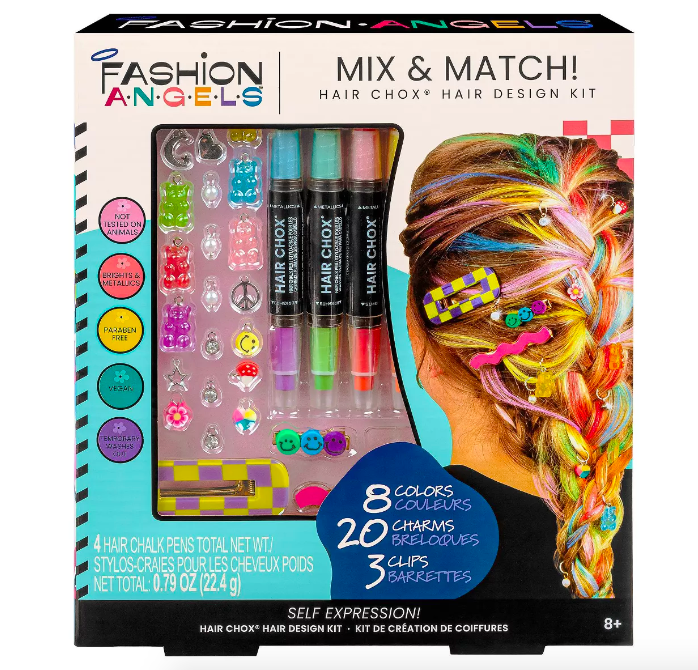 Set Pinturas Temporales Pelo 4 Lapices Ni as Fashion Angels-2