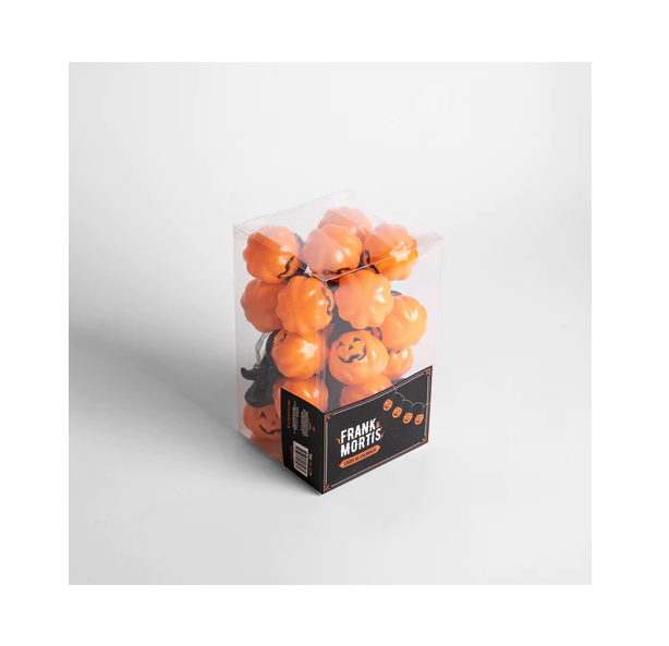 Luces Calabaza Colgante Con Led 3 Mts Decoración Halloween-1