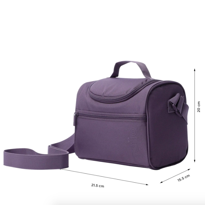 Lonchera Bolso Colaci n Escolar Morado Mujer Miletto Totto-3