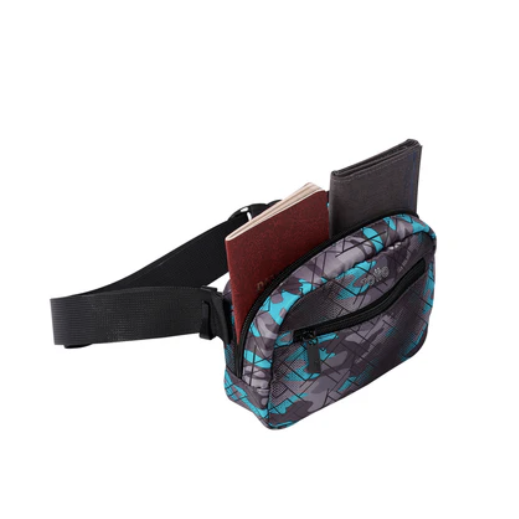 Banano Canguro Bolso Totto Varon Gris-2