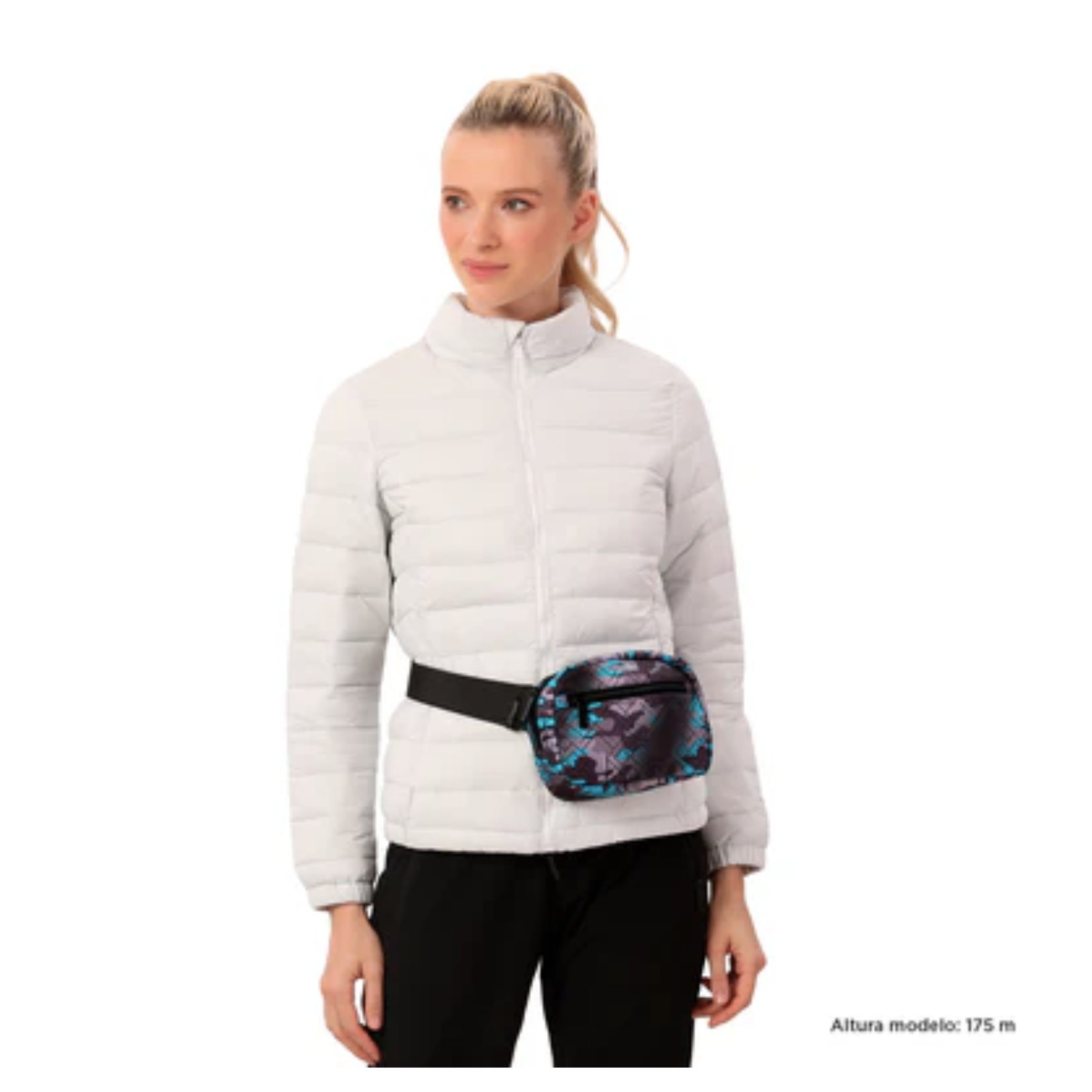 Banano Canguro Bolso Totto Varon Gris-4