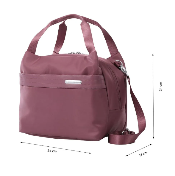 Lonchera Urbana Cartera Birmana Rosa Mujer Totto-2