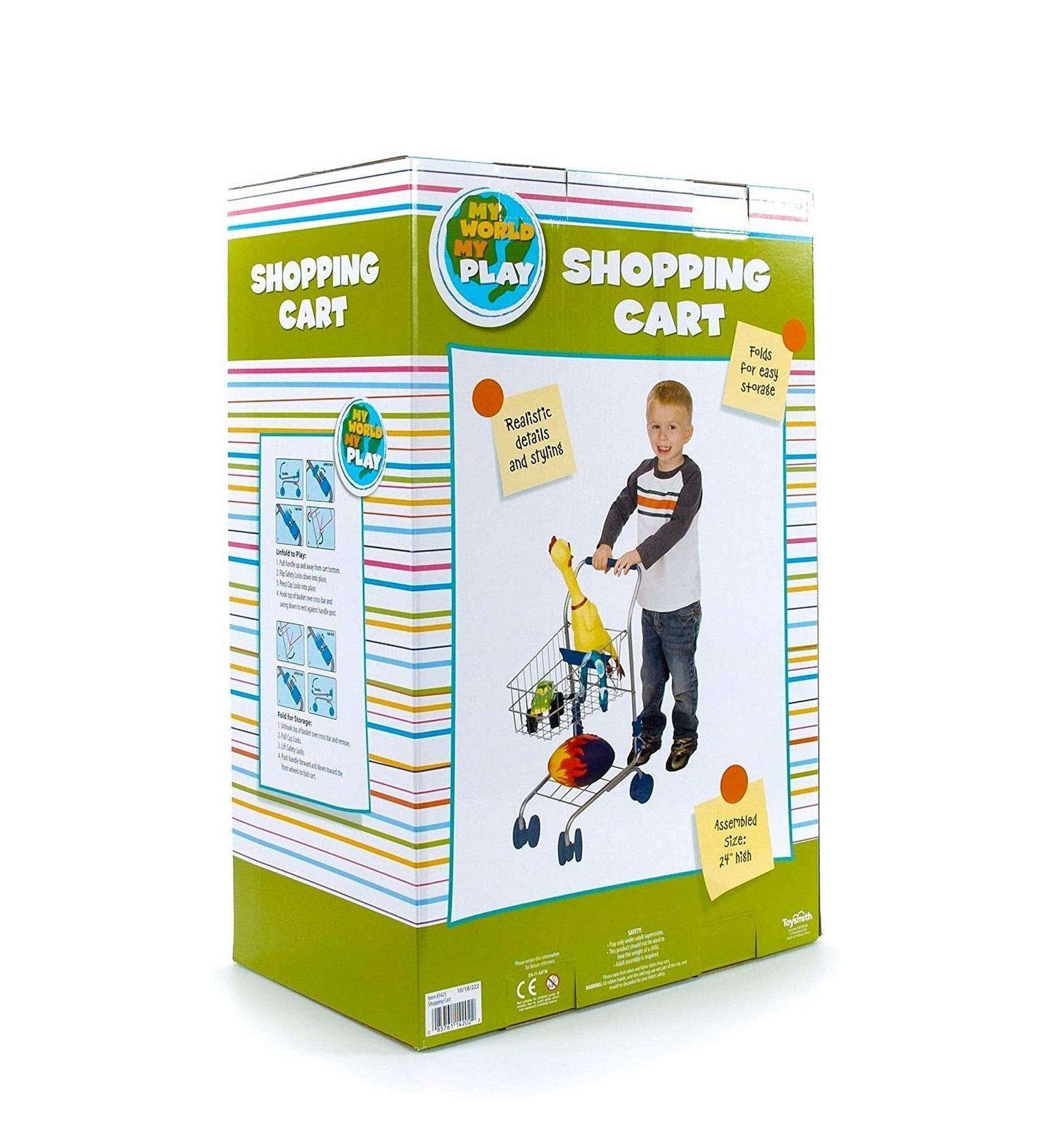 Carrito de supermercado para Niños/as juguete Alex-12