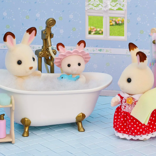 Sylvanian Families Set De Ba o Y Ducha-2