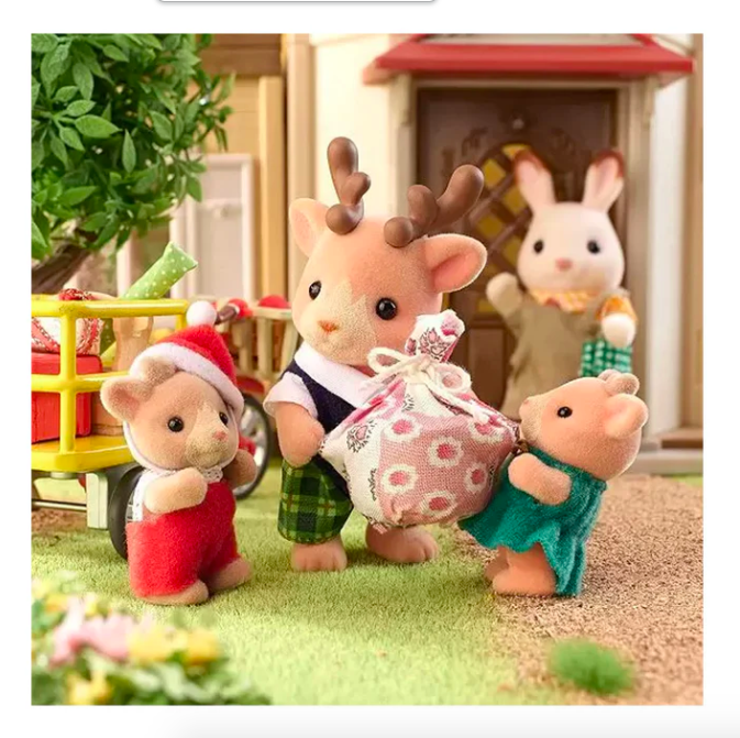 Sylvanian Families 5692 Familia Reno Reindeer-2