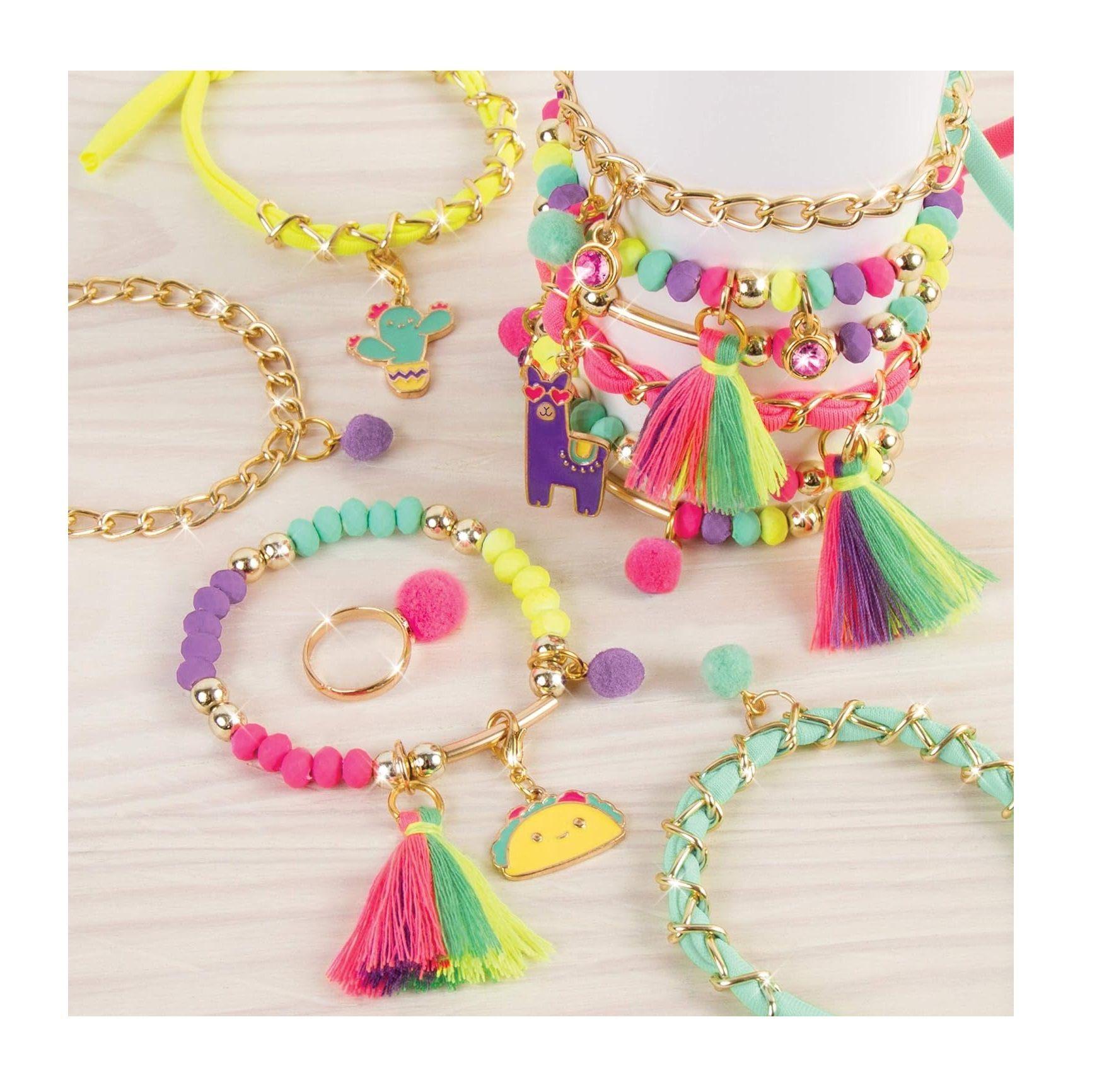 Set Para Armar Pulseras Neobrite Chains Charms Make It Real-3