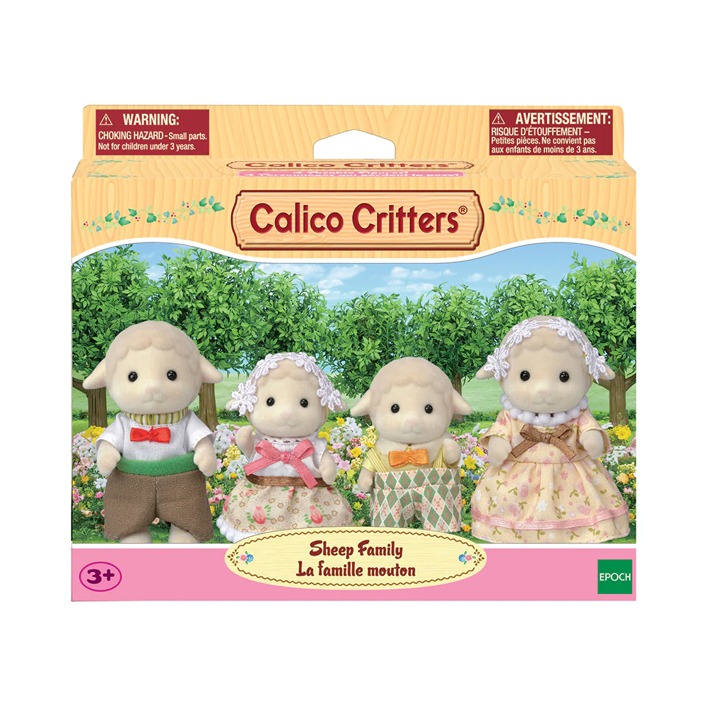Sylvanian Families 5619 Familia Oveja Sheep Family-0