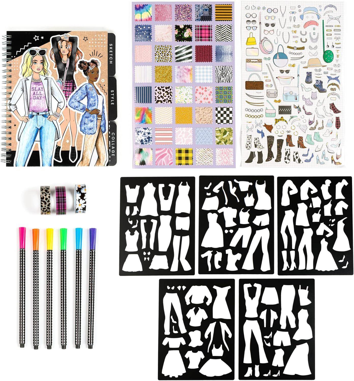 Libreta Cuaderno Portafolio Lapices Sticker Fashion Angels Agregar a favoritos-2