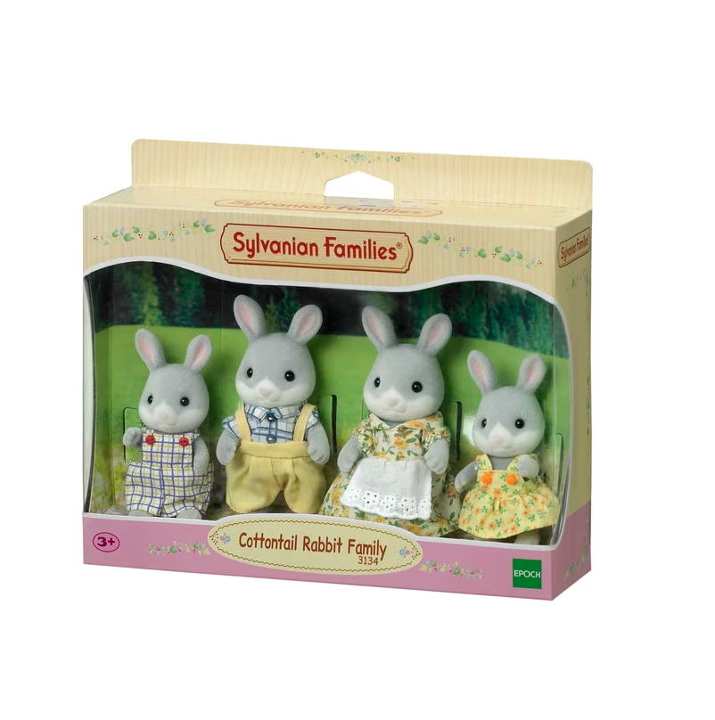 Familia conejos cotton Sylvanian Families 4030-0