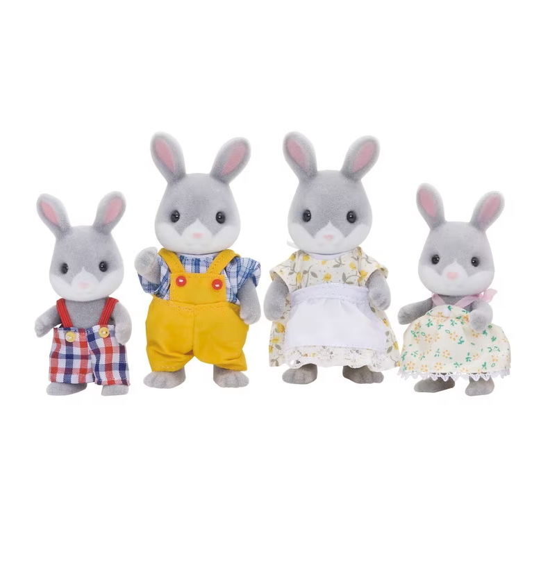 Familia conejos cotton Sylvanian Families 4030-1