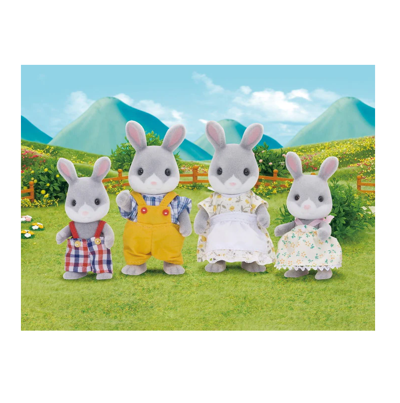Familia conejos cotton Sylvanian Families 4030-2