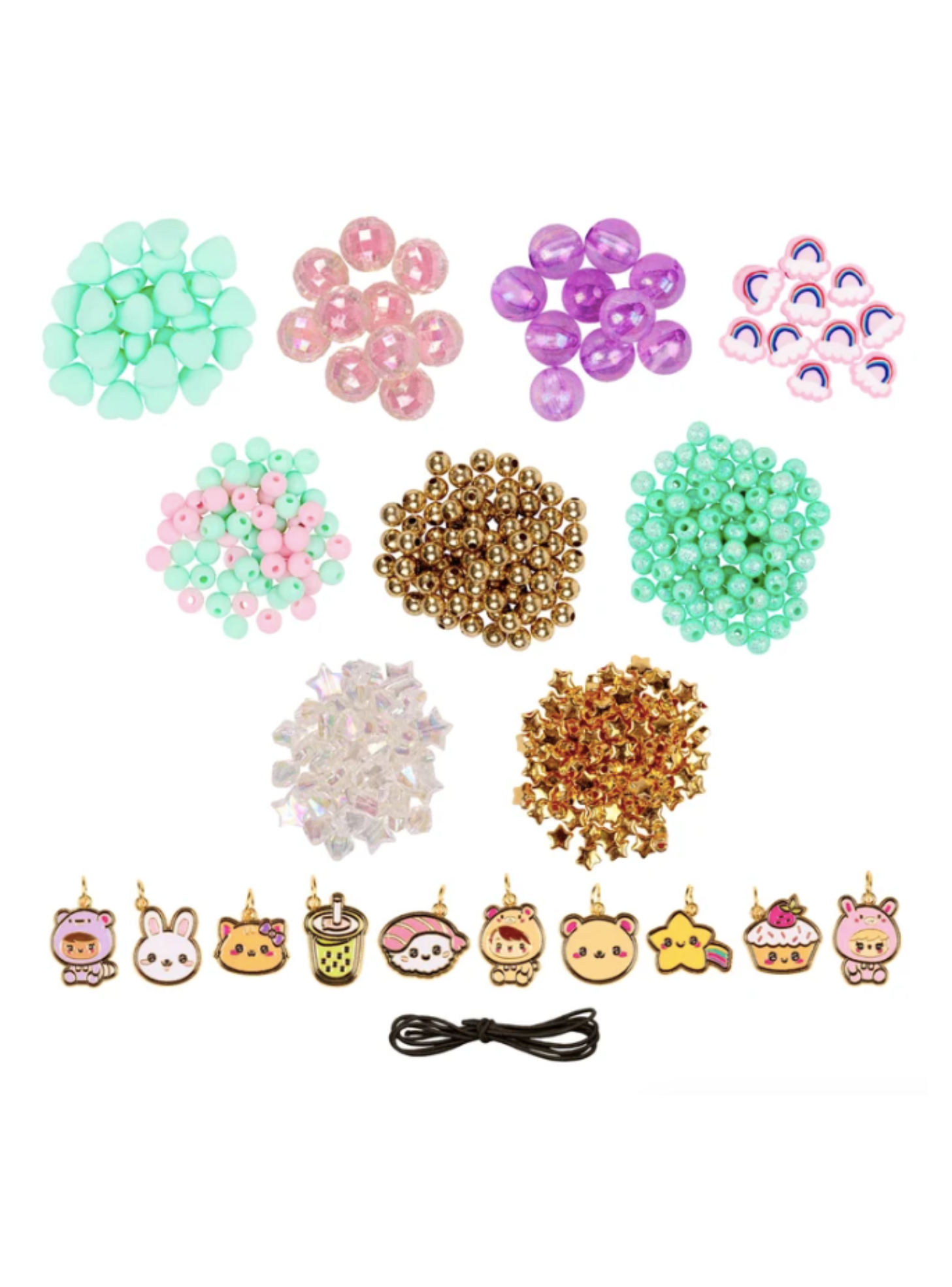 Set para armar pulseras Kawaii Cuties Brazaletes-1