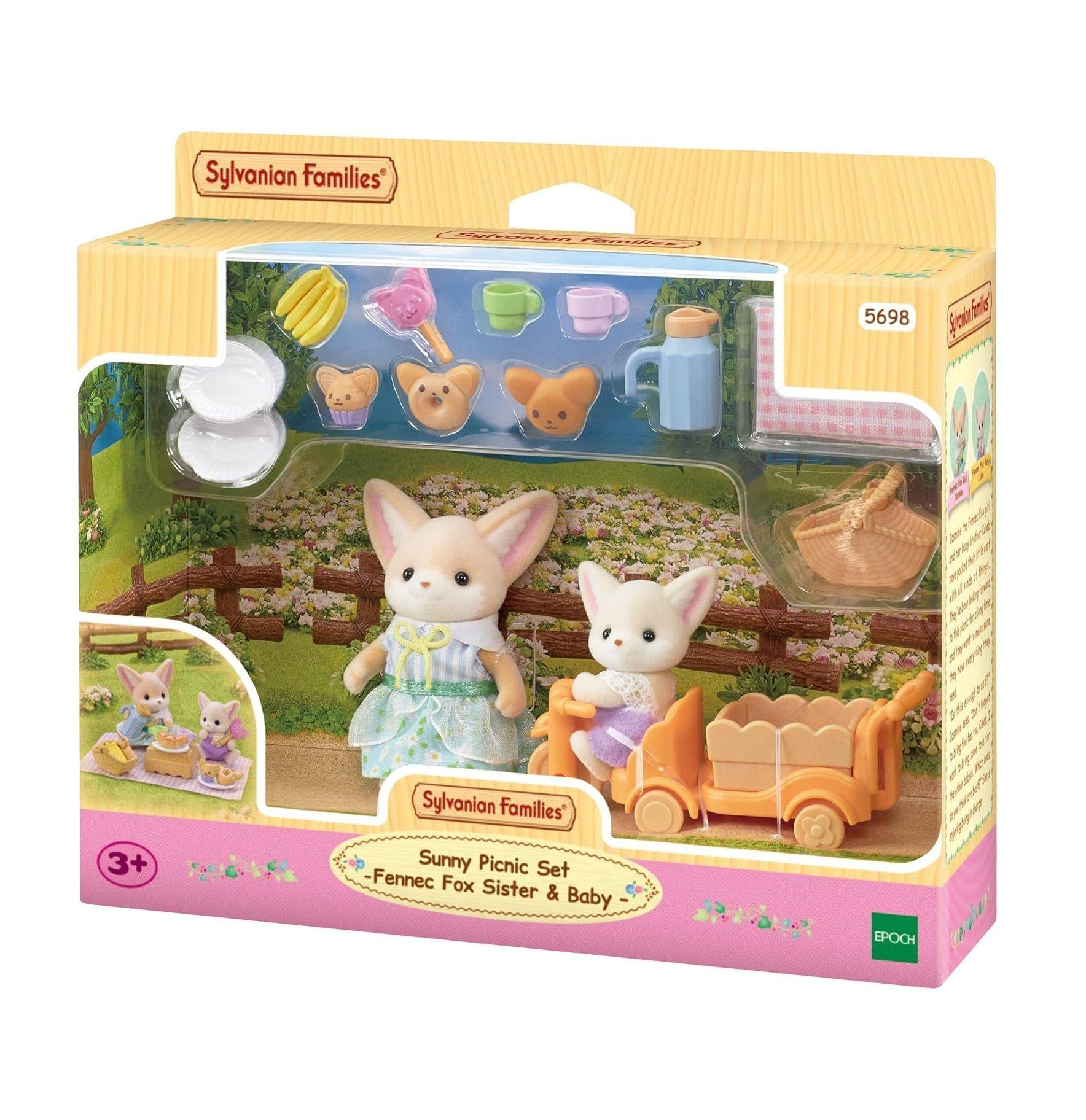 Set Picnic Zorros Del Desierto 5698 Sylvanian Families-0