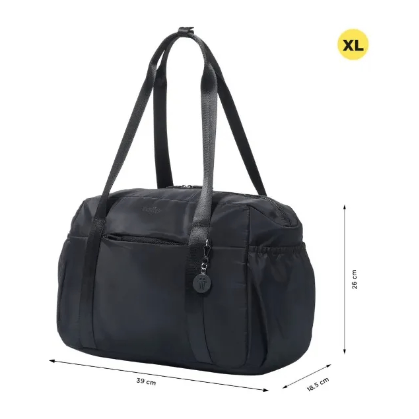 Bolso Cartera Para Mujer Fatima Negro Totto-3