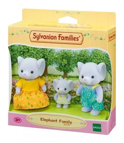 Familia Elefante Sylvanian Families Elephant Family 5376-0