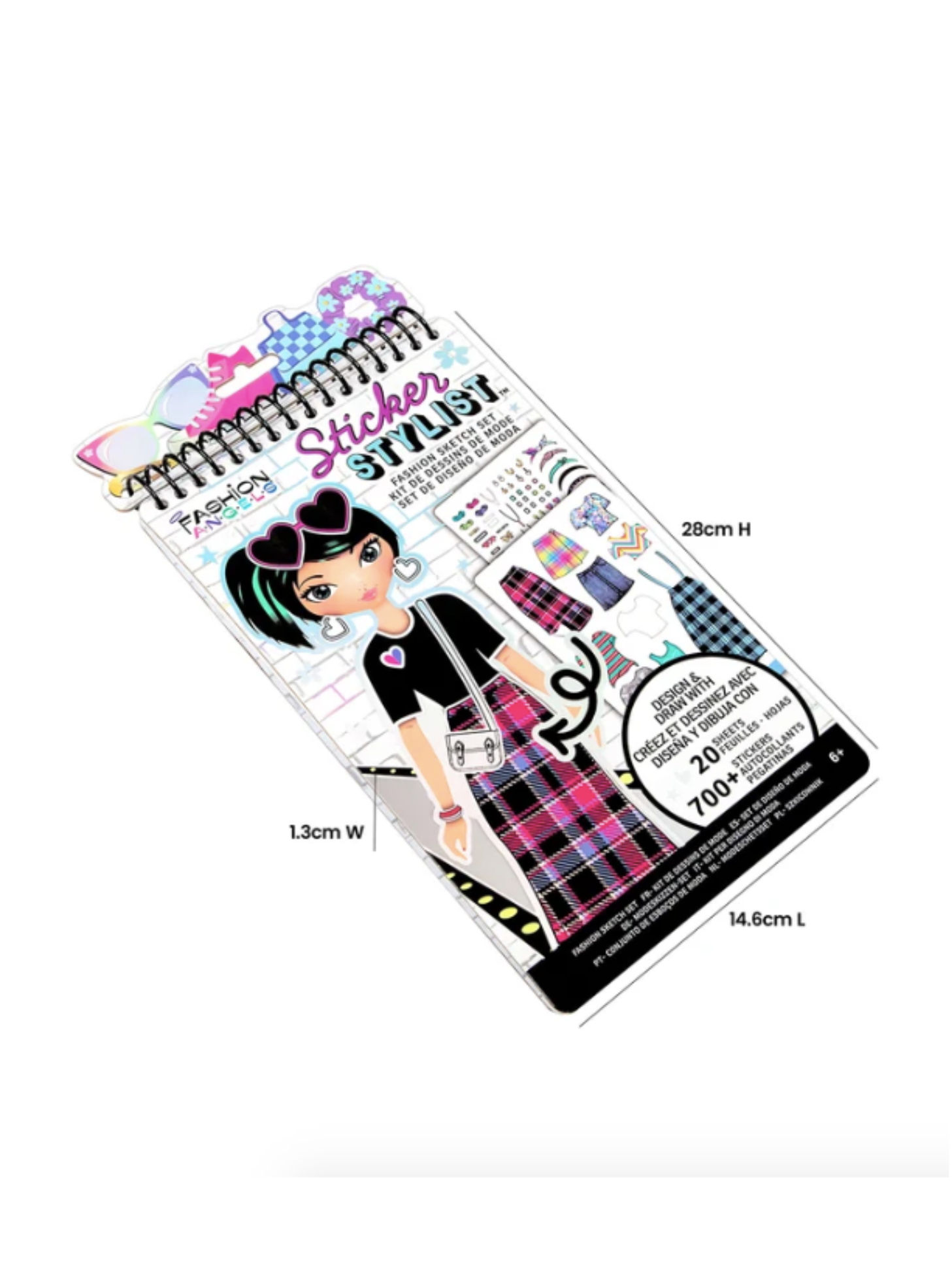 Portafolio Compacto Bocetos Dise os Stylist Fashion Angel-1