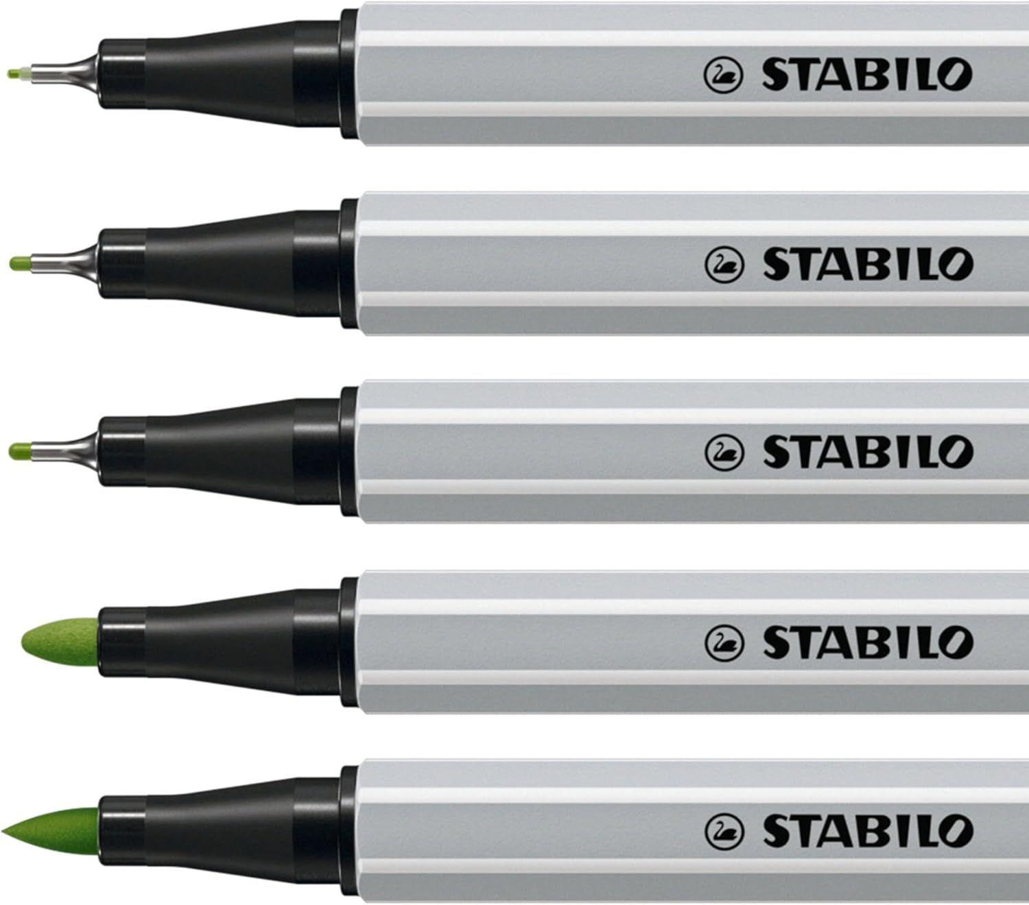 Estuche Tiralineas Stabilo Creative Tips Arty 30 Lapices-3