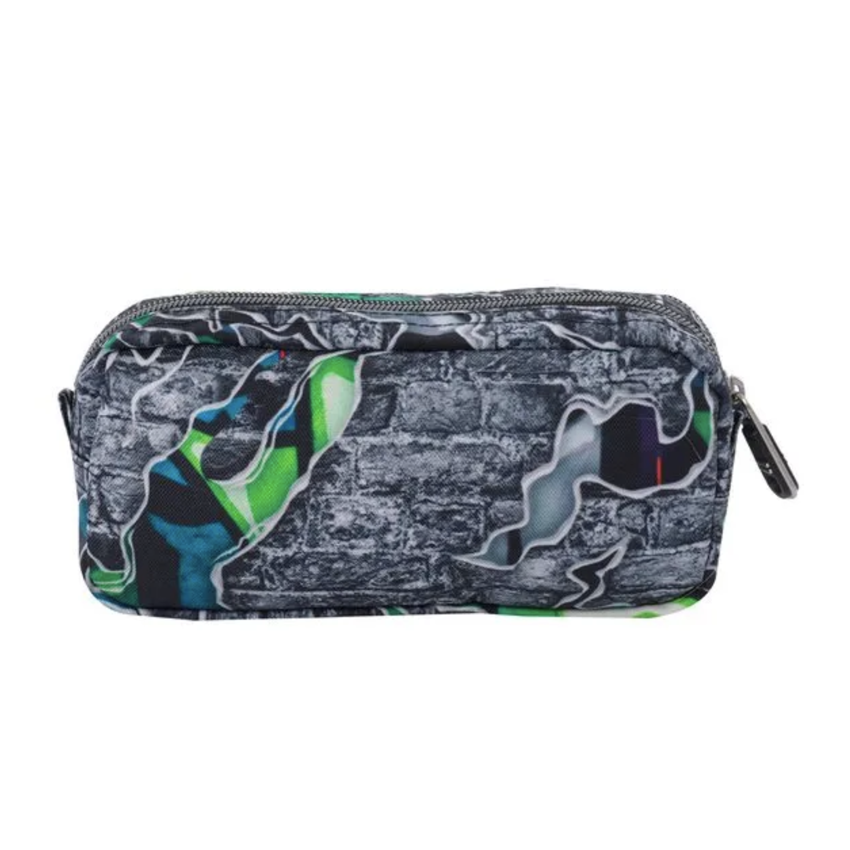 Estuche Escolar Verde Multiuso Lapices Ni os as Totto Urbano Gris-3