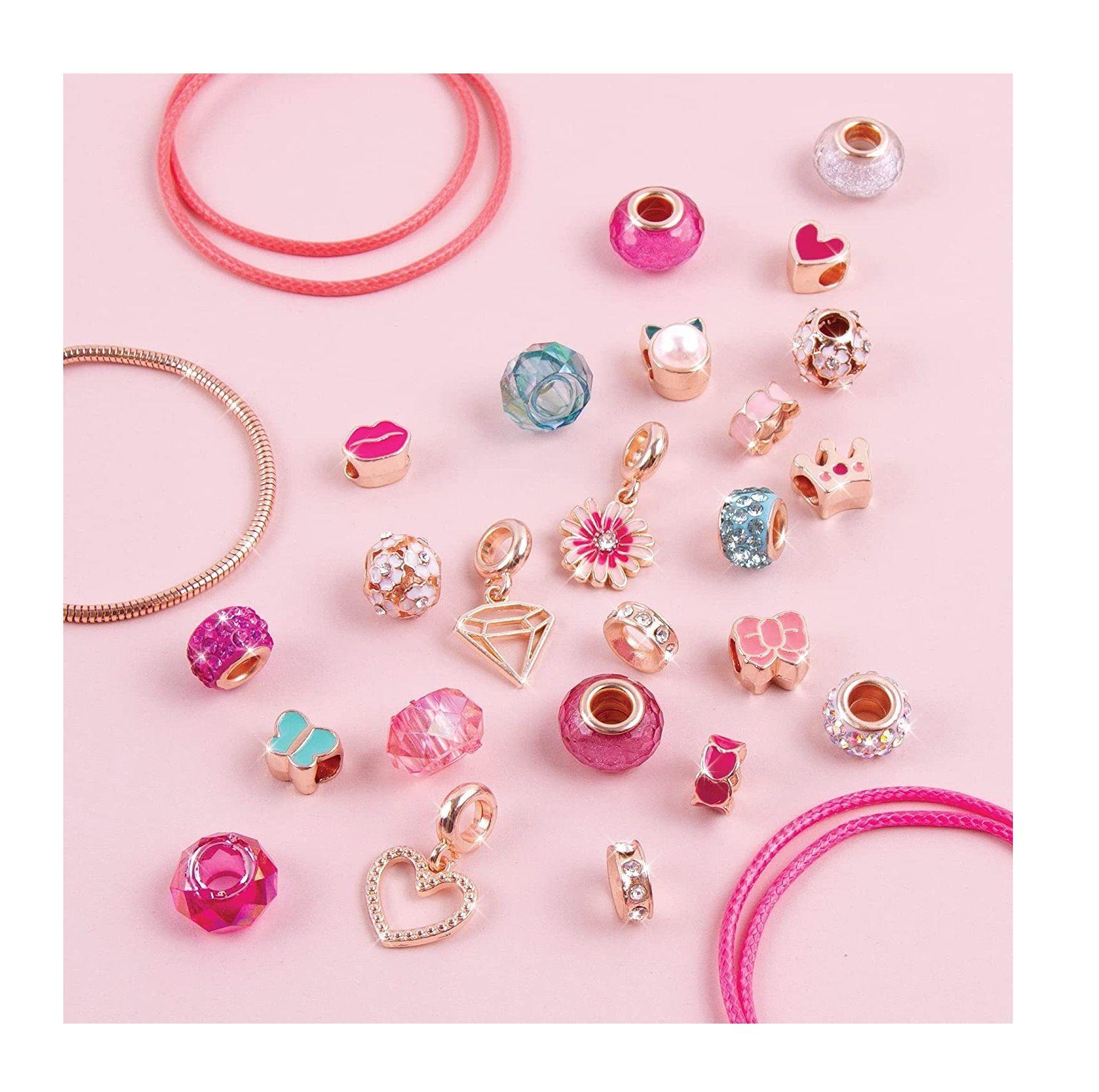 Set Joyas Rosa Princesa Pulseras Juguete Niñas-2