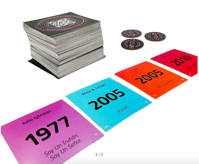 Hitster Latino Juego De Mesa Grandes Exitos Musicales-2