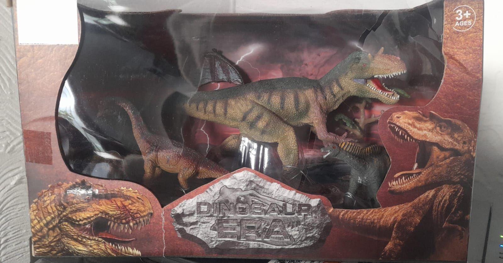 Set 5 Dinosaurios Modelos Realistas Y Accesorios Juguete-5