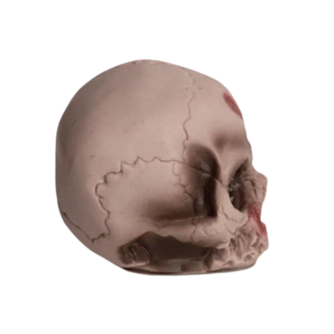 Calavera Cráneo Con Mano Sangrienta 16x15cm decoracion-1