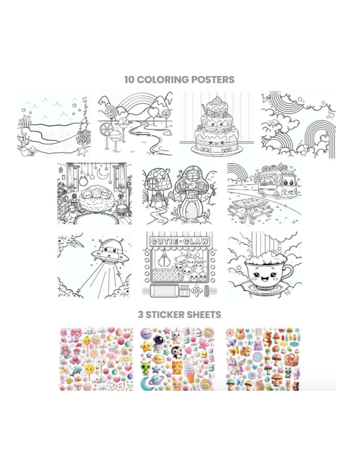 Cuaderno Portafolio Dise ar Capybara Stickers Fashion Angels-2