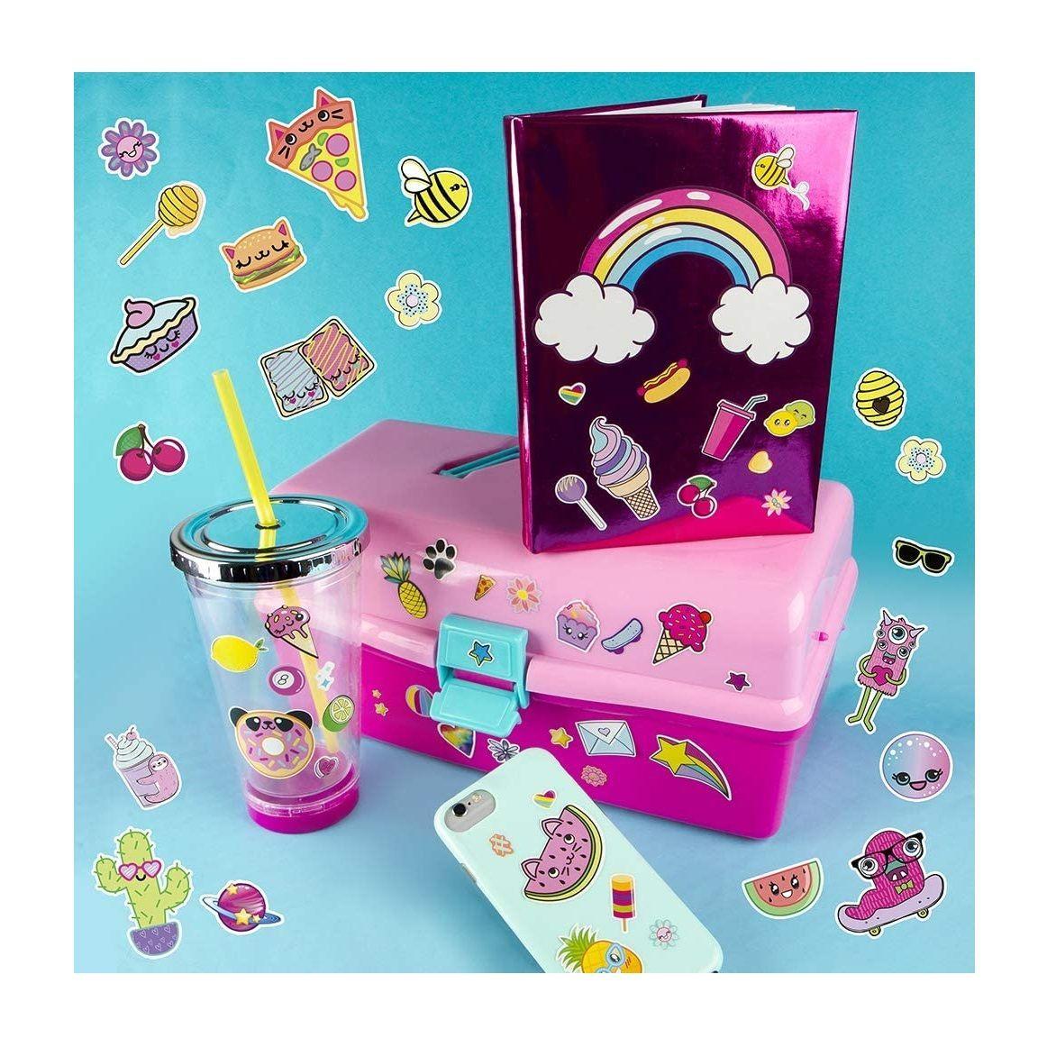 Libro Con Stickers 1000 Totes Super Awesome Fashion Angels-2