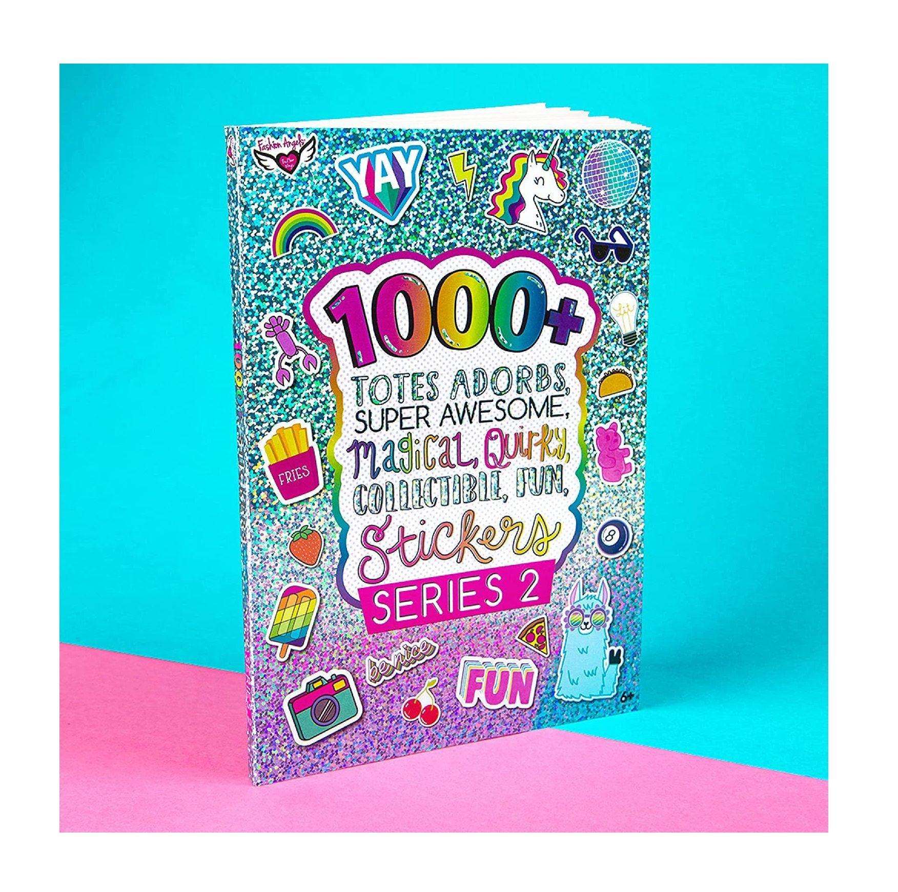 Libro Con Stickers 1000 Totes Super Awesome Fashion Angels-1