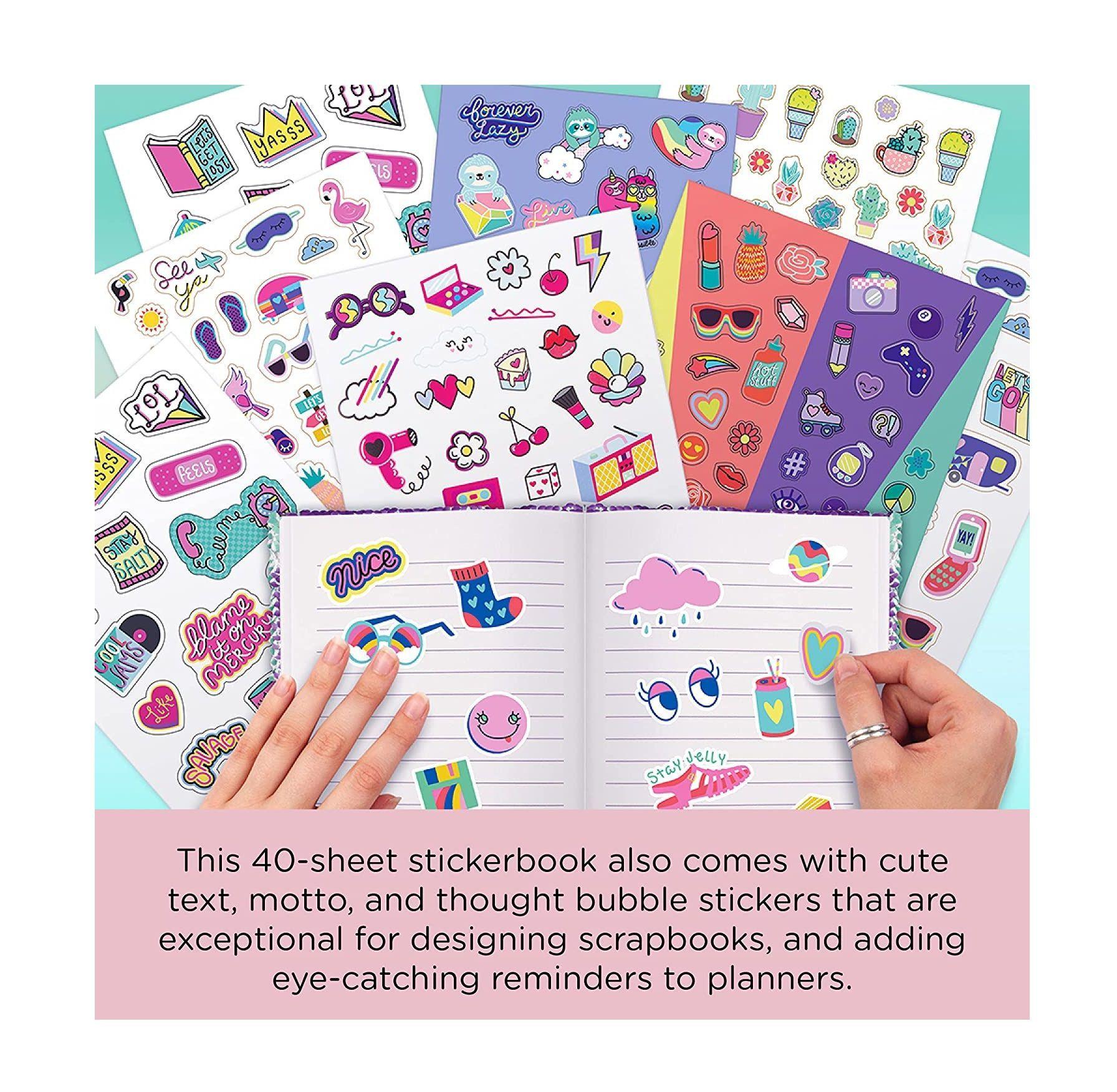 Libro Con Stickers 1000 Totes Super Awesome Fashion Angels-4