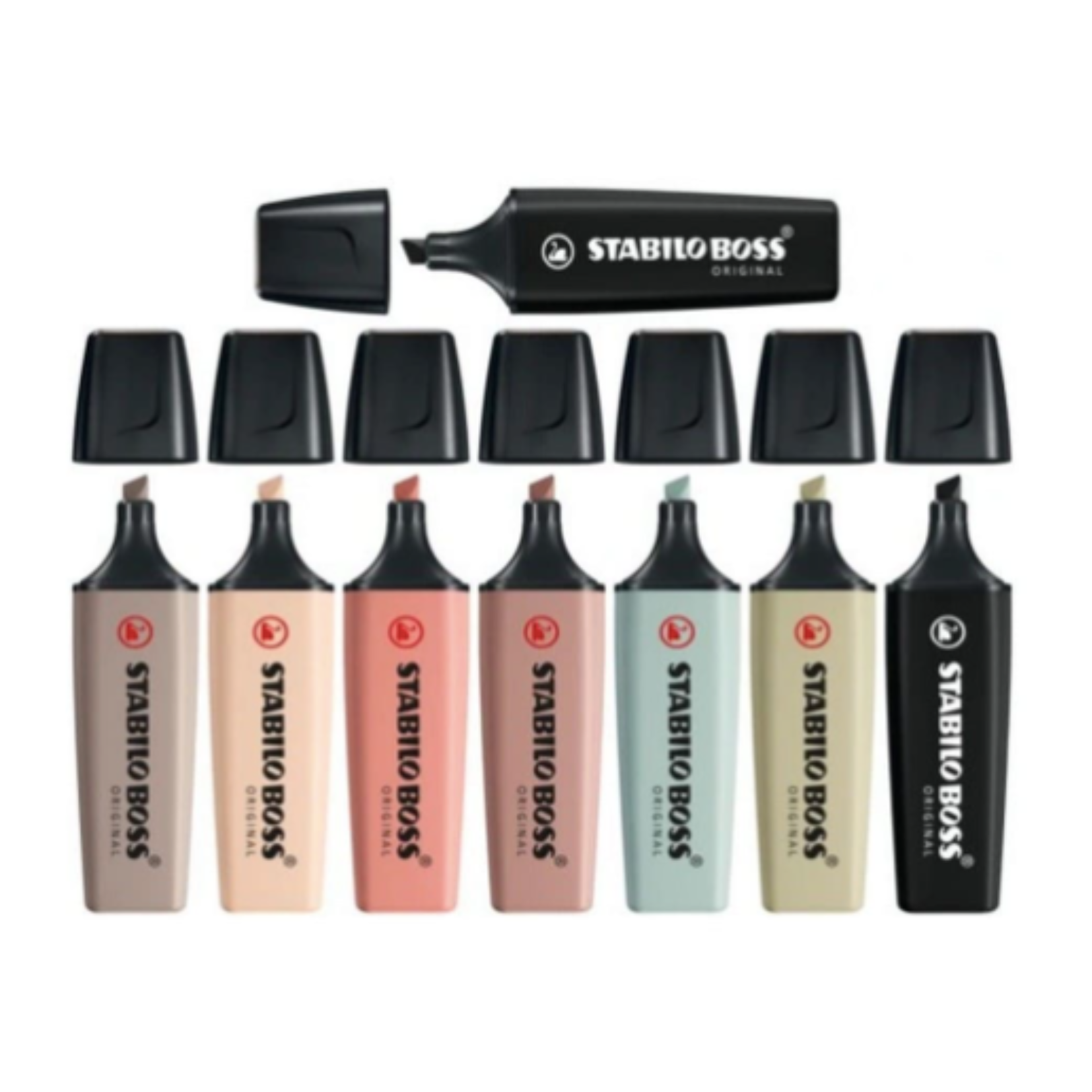 Destacadores Nature Colors Set 8 Stabilo Boss Original-4