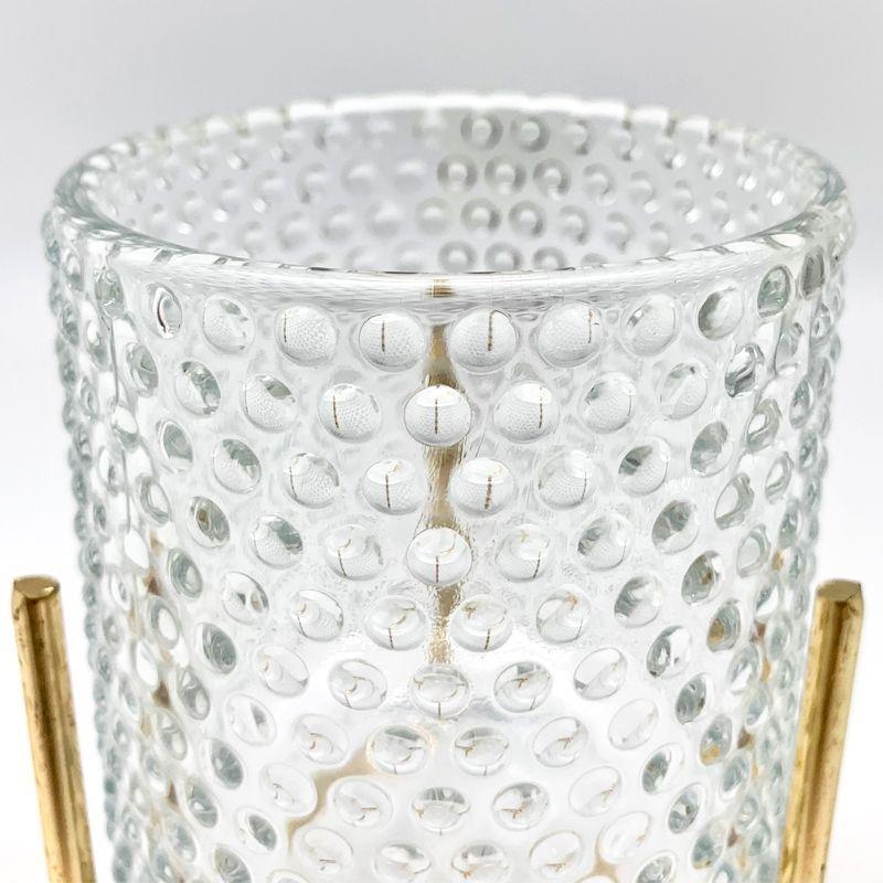 Candelabro Vidrio Lunares-2