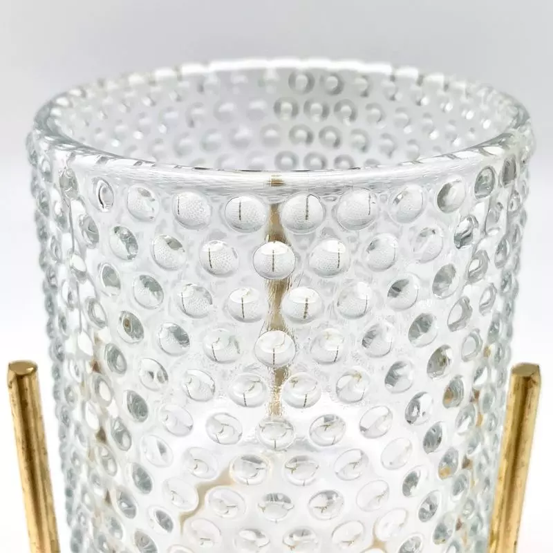 Candelabro Vidrio Lunares-2