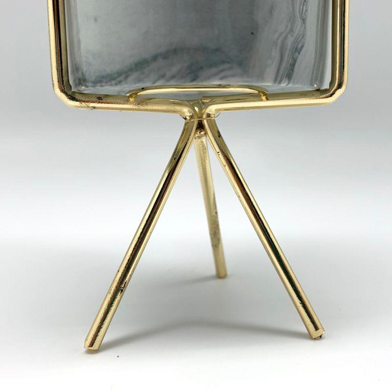 Candelabro Marmolado Con Pedestal-2