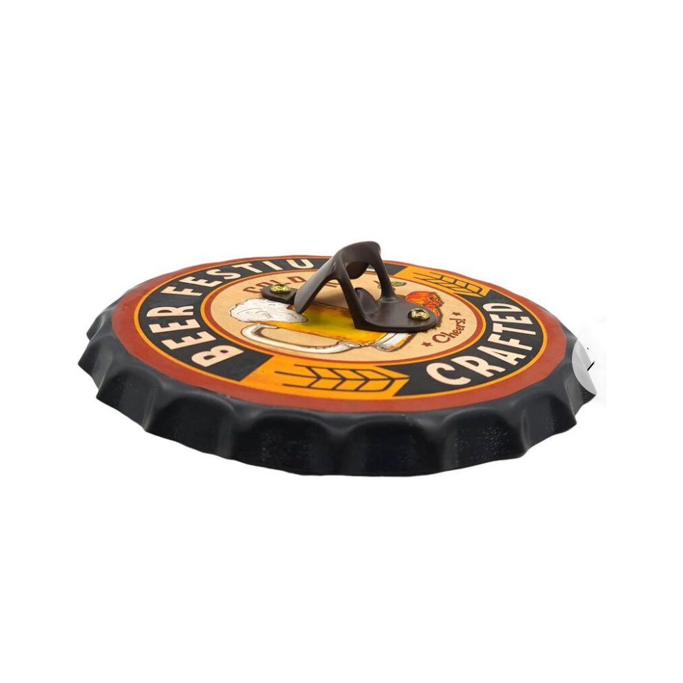 Destapador Botella Cerveza Mural Metálico-2