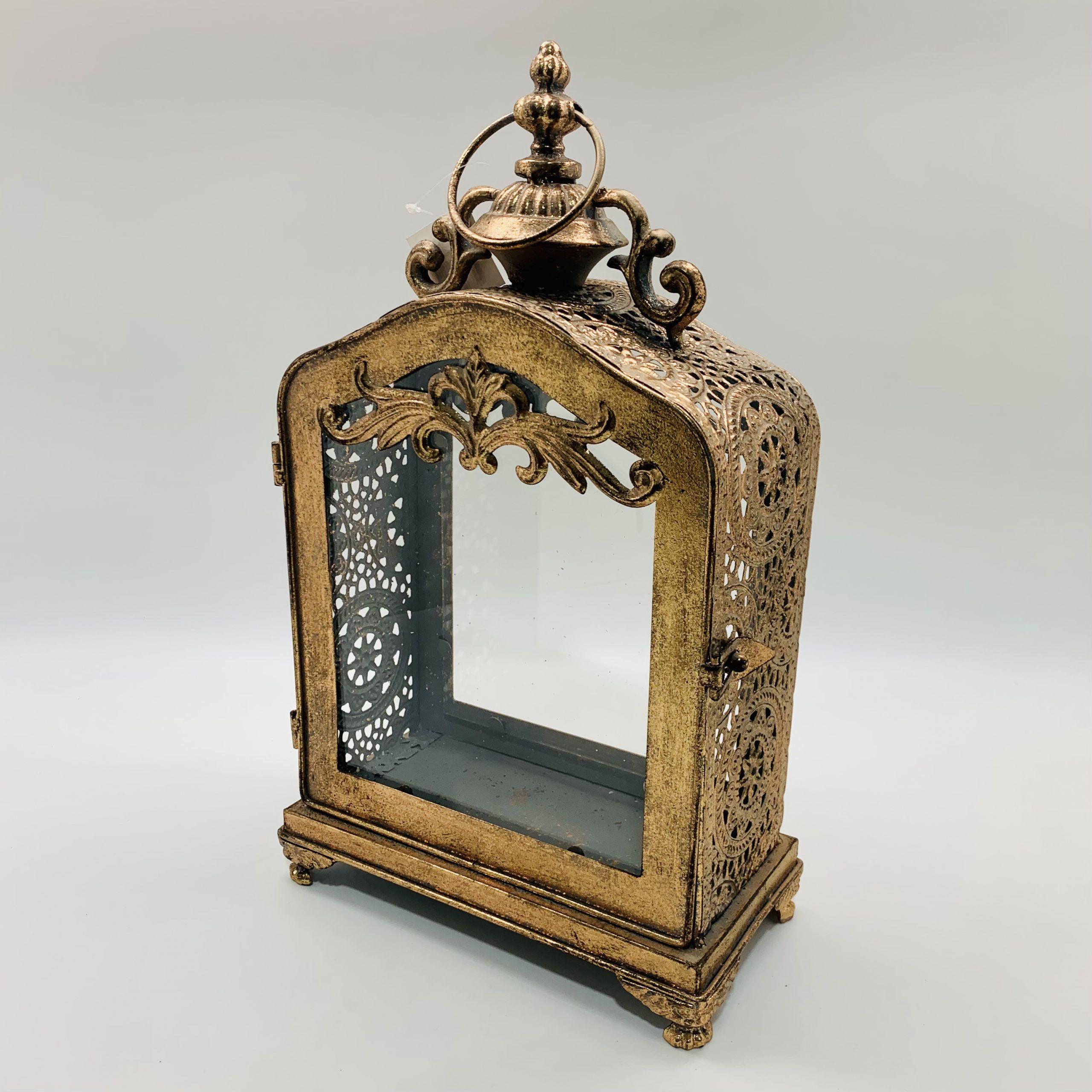 Fanal Tallado Dorado Envejecido-0