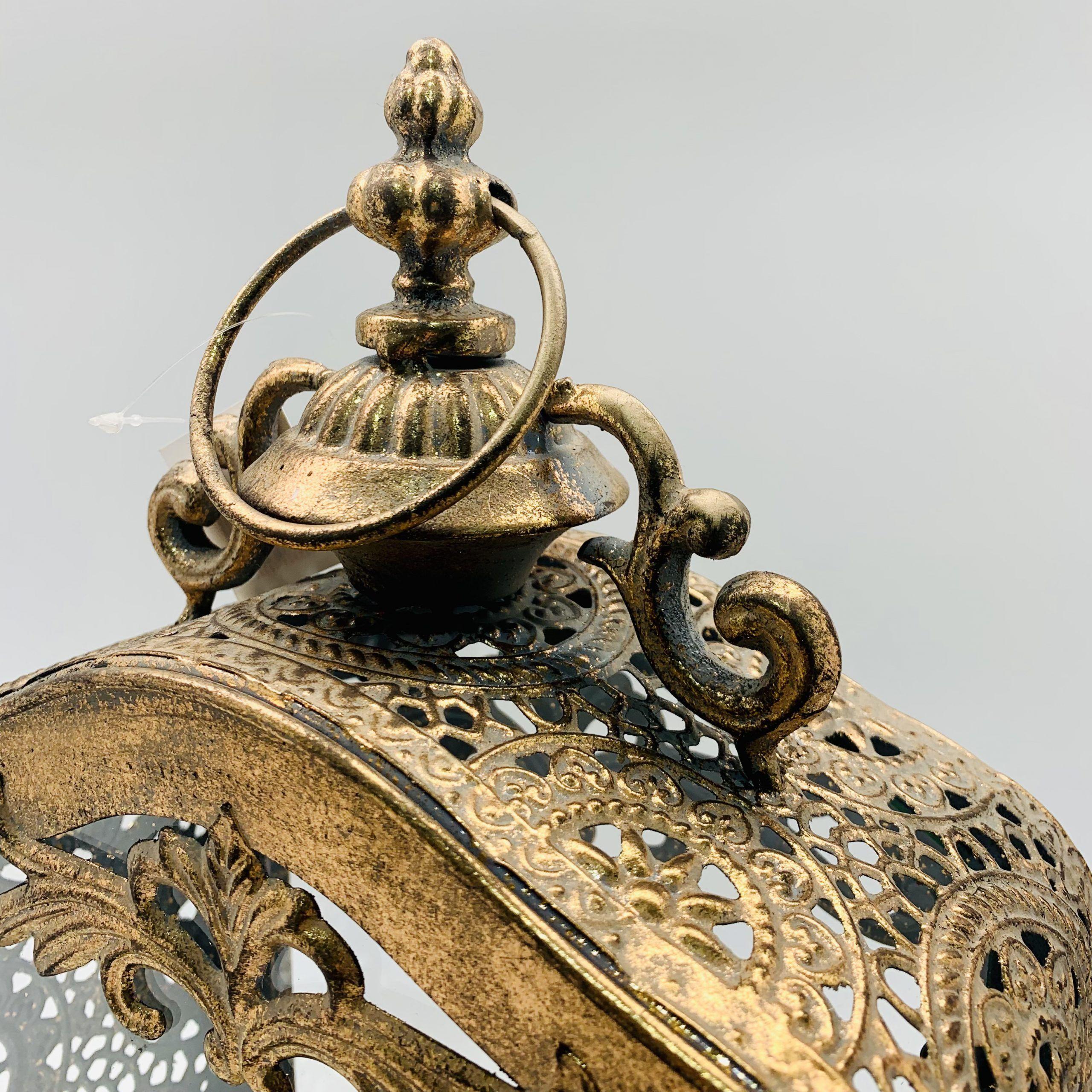 Fanal Tallado Dorado Envejecido-2