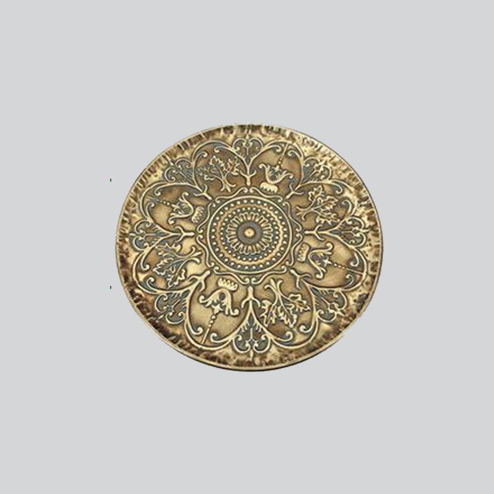 Mesa Lateral Met lica Dorada-2