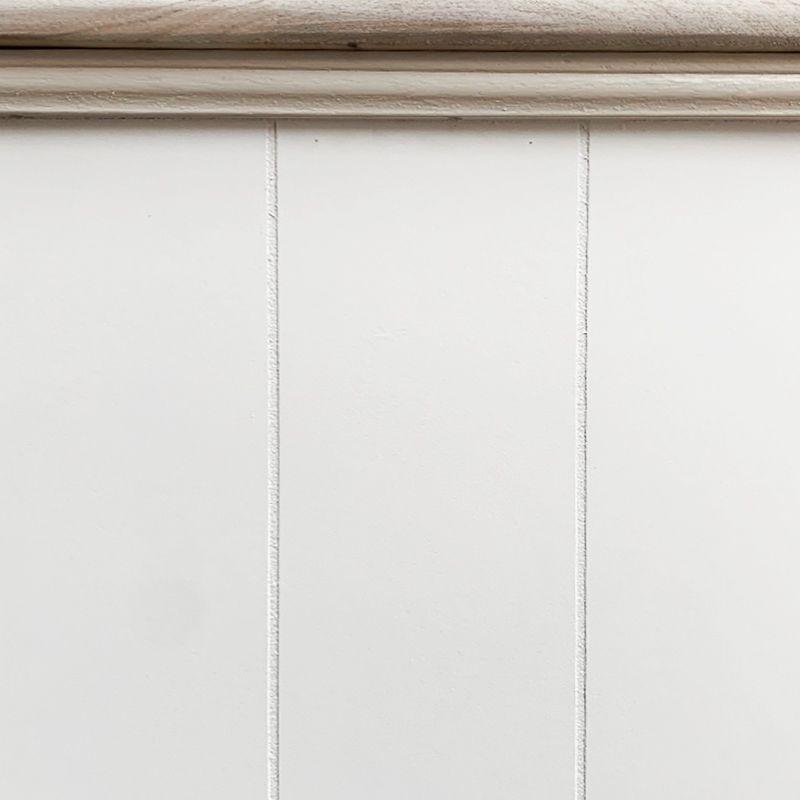 Mueble Lateral Estante Blanco Madera-3